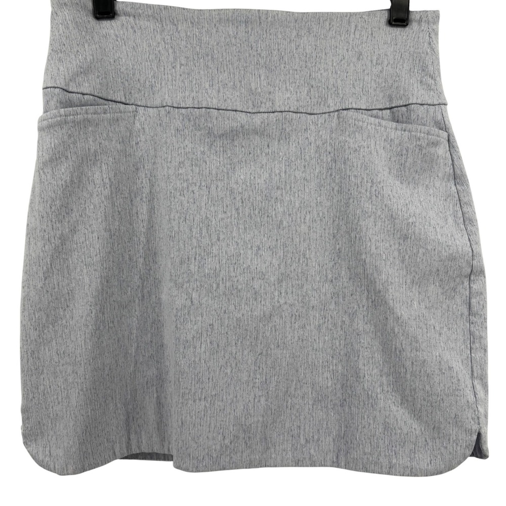 SC & Co Women Gray Blue Athletic Golf Tennis Skort Size Medium Pocket Pickleball